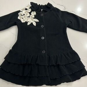 Girls fleece coat, size 6x/7